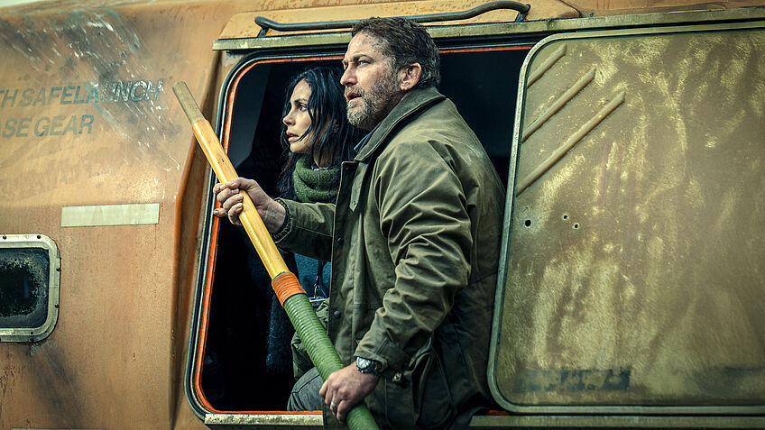 Morena Baccarin, Gerard Butler