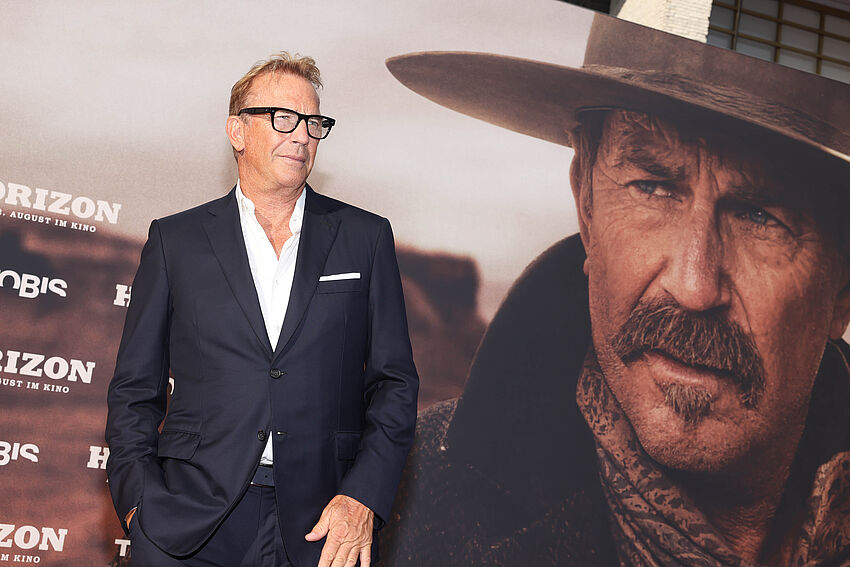 Kevin Costner auf der Deutschlandpremiere von HORIZON