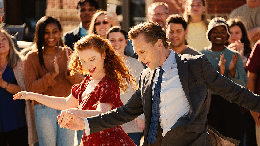 THE LIFE OF CHUCK Annalise Basso, Tom Hiddleston