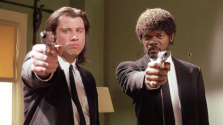 Pulp Fiction John Travolta und Samuel L. Jackson